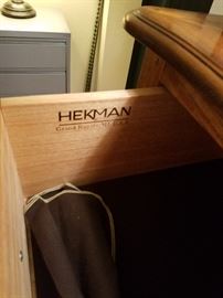 Hekman silver chest