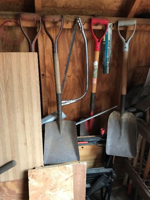 Lots of Yard Tools