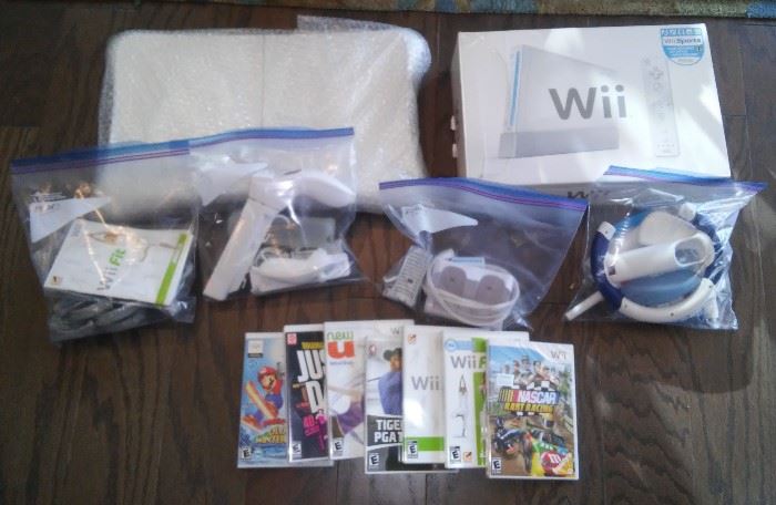 Wii, Fit, Sport, Accessories and Games