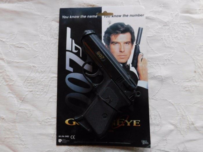 James Bond  plastic handgun
