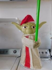 2 foot tall Christmas Yoda