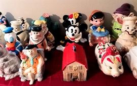 Just some of the cookie jars in this estate.