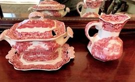 English Staffordshire pottery