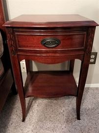 Antique mahogany side table
