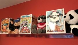 Lands end Teddy Bears with original boxes (and there are more than shown in the photo)