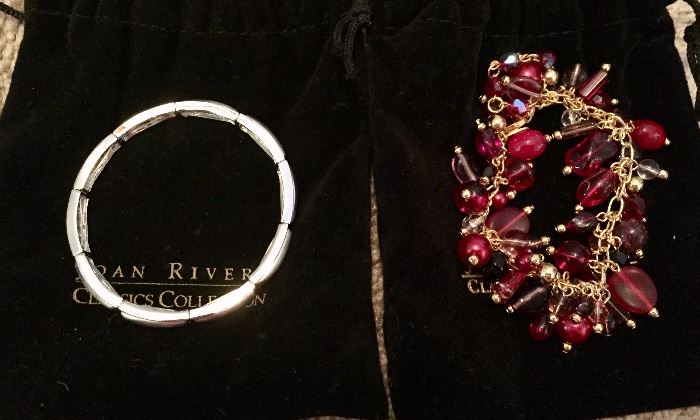 Joan Rivers fashion bracelets 
