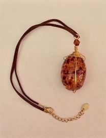 Large genuine Amber pendant 