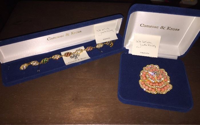 Camrose and Ross Jackie Kennedy replica jewelry  