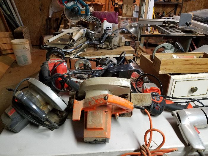 Miscellaneous hand and power tools