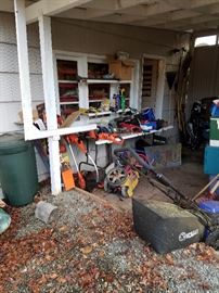 Misc. outdoor tools and power equipment 