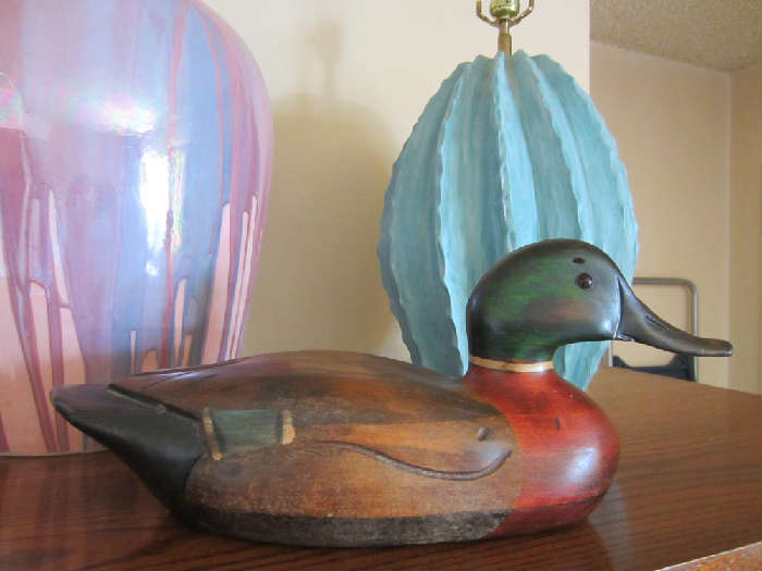 Decoy duck by Tom Taber