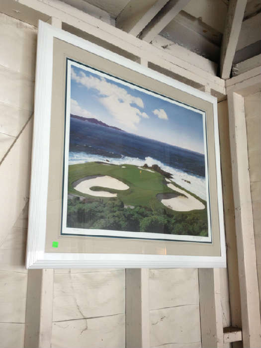 Danny Day numbered print 50/1000 Pebble Beach