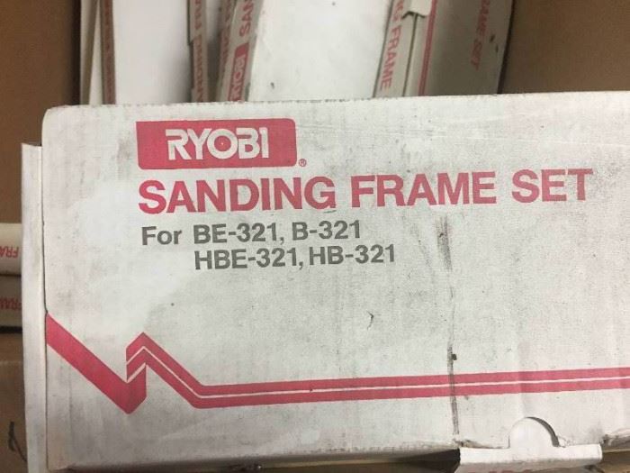 22 Ryobi Sanding Frames Sets