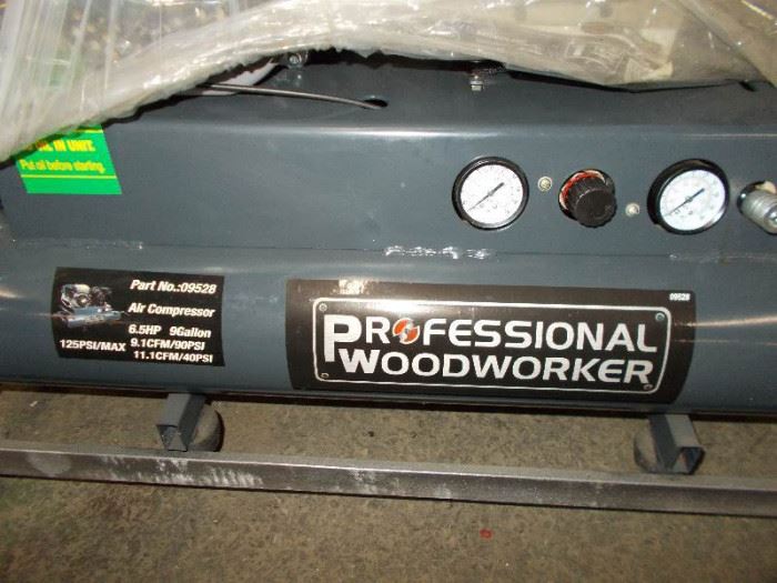 Professional WoodWorker Gas Air Compressor