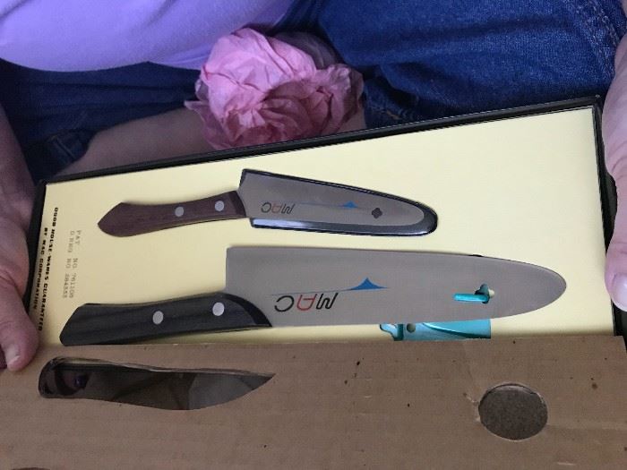 MAC Knives - never used