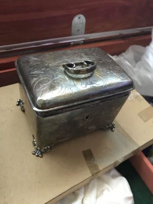 Russian Sugar or money box 84 sterling - 1880's - shown after 12pm