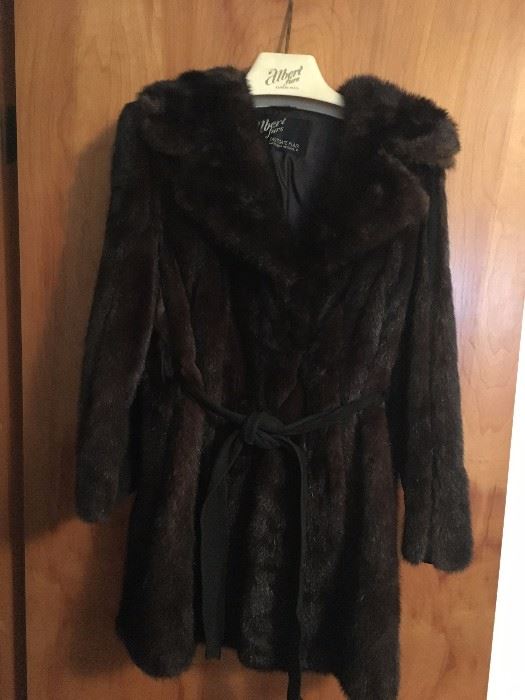 Albert Mink Coat!