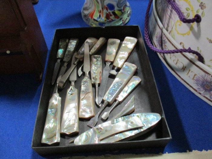 Mother of Pearl Manicure sets