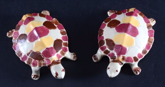 Lot 30: Funny Anatomically Correct Ceramic Turtles