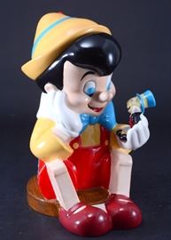 Lot 35: Disney Treasure Craft Pinocchio Cookie Jar
