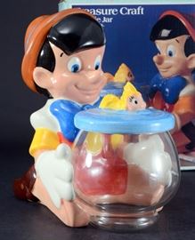 Lot 45: Disney Treasure Craft Pinocchio Cookie Jar