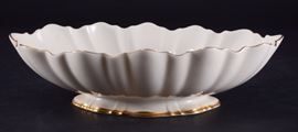 Lot 76: Lenox Symphony Scalloped Oval Serving Bowl