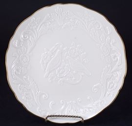 Lot 75: Lenox Wedding Promises Anniversary Plate