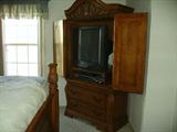 Bedroom TV console