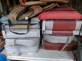 boat seats and life jackets