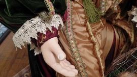 Custom Life Size Seated Father Christmas, Original price $4,500 Now $1,500