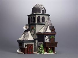 Offered is a hand painted piece from Department 56. The box shows normal shelf wear but the porcelain is undamaged. This item is sold as-is; the lighting is untested. Please see the photos at completeset.com for details.