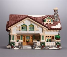 Offered is a hand painted piece from The Original Snow Village by Department 56. The box shows normal shelf wear but the porcelain is undamaged. This item is sold as-is; the lighting is untested. Please see the photos at completeset.com for details.