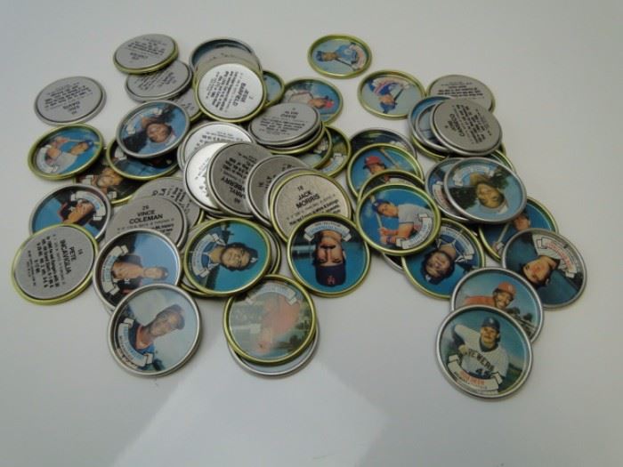 Bag of 50 Topps Baseball Sports Coins