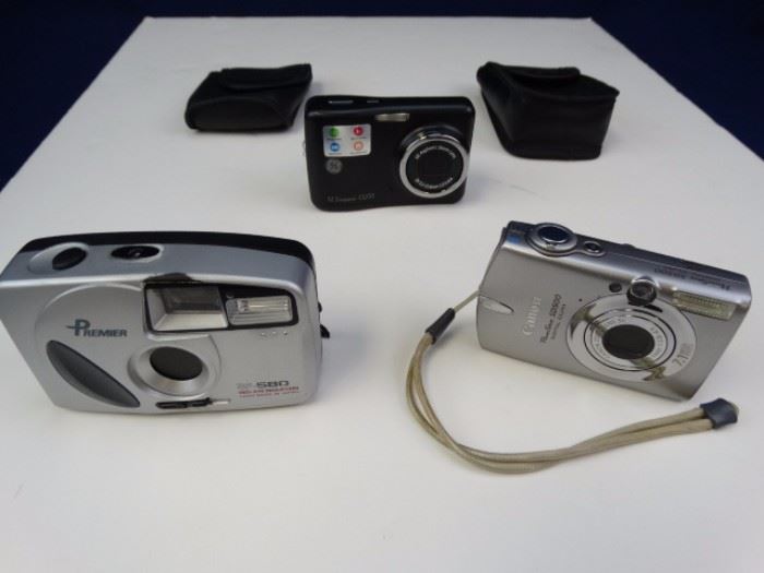 2 Digital  1 Film Camera