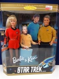 Barbie Ken Star Trek in Box
