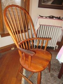 Set of Windsor chairs