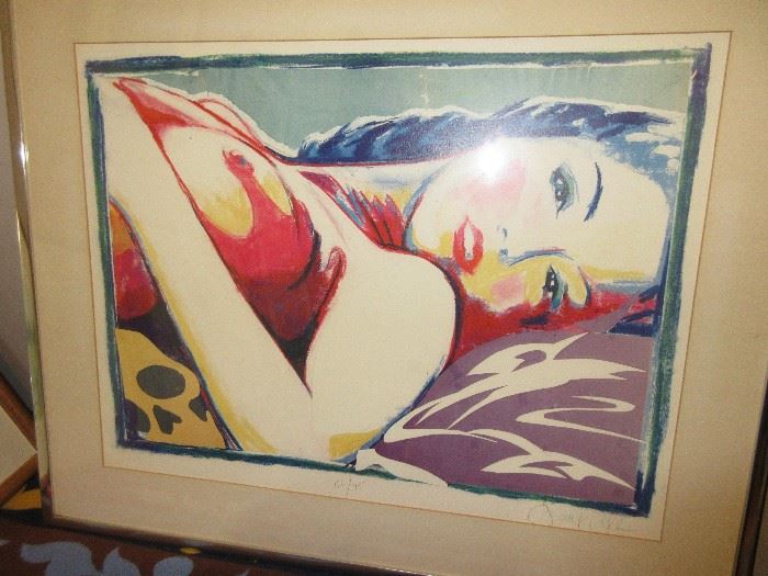 by Frank Gallo  - signed  numbered print