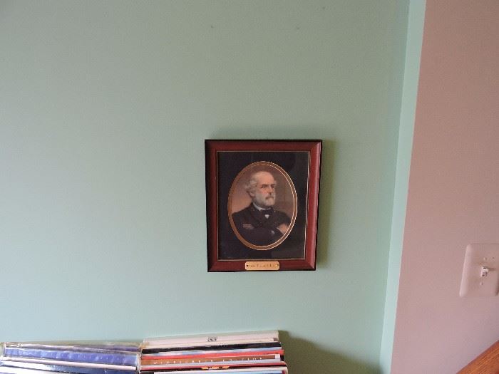 Robert E. Lee frame picture