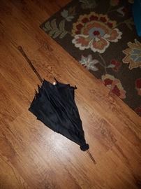 Authentic Victorian Mourning Parasol