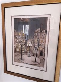 Parisian Street Scene