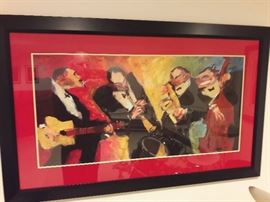 Jazz Group Print by Clifford Bailey