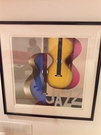 Signed Jazz Print