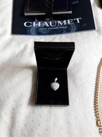 Pave Diamond, 14K Gold Chain