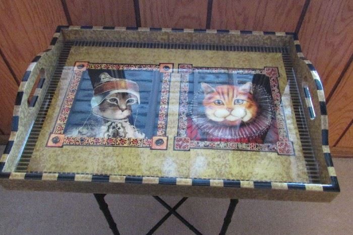 Love this tray Venetian Cats by Annie Modica