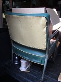 Vintage Customer Barbershop Chairs