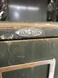 Cole-steel filing drawers