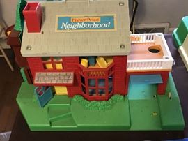 Vintage Fisher-Price toys
