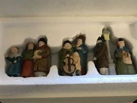 Department 56 Christmas village people