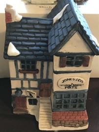 Department 56 Christmas village buildings