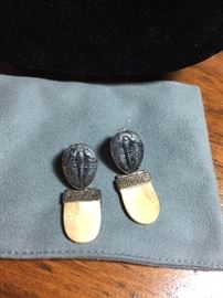 African Bone earrings